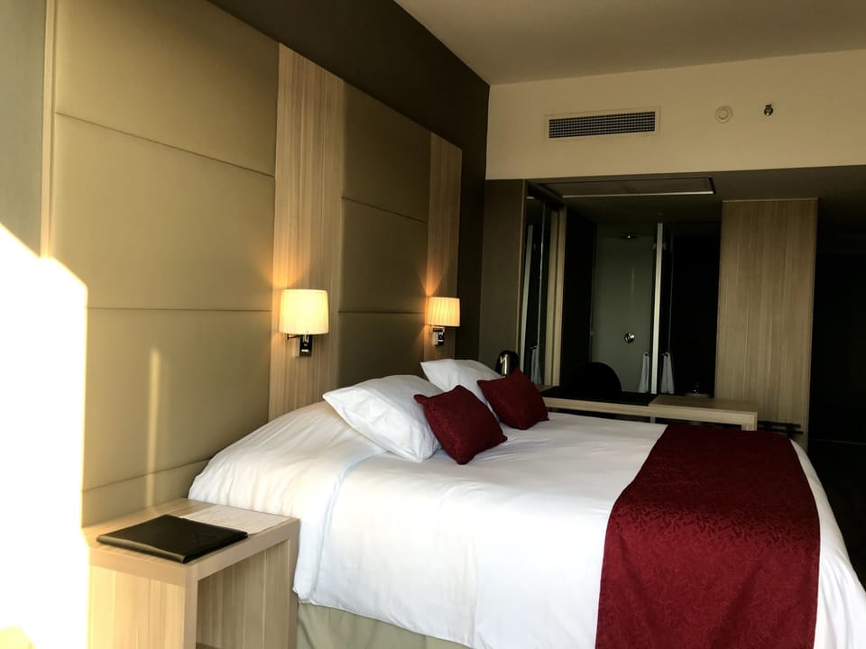 Standard Double Room, 1 King Bed, Non Smoking | Minibar, in-room safe, desk, blackout drapes