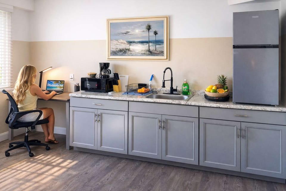 Compact Kitchenette for Simple Meals