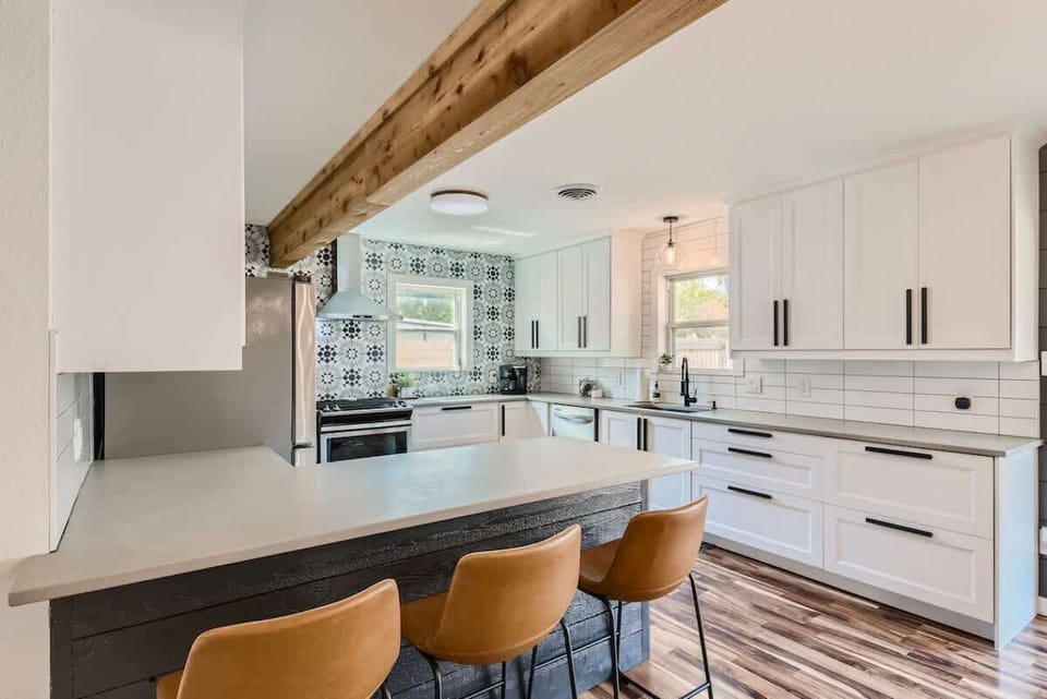 Enjoy a spacious, modern kitchen with everything you need for easy meal prep.