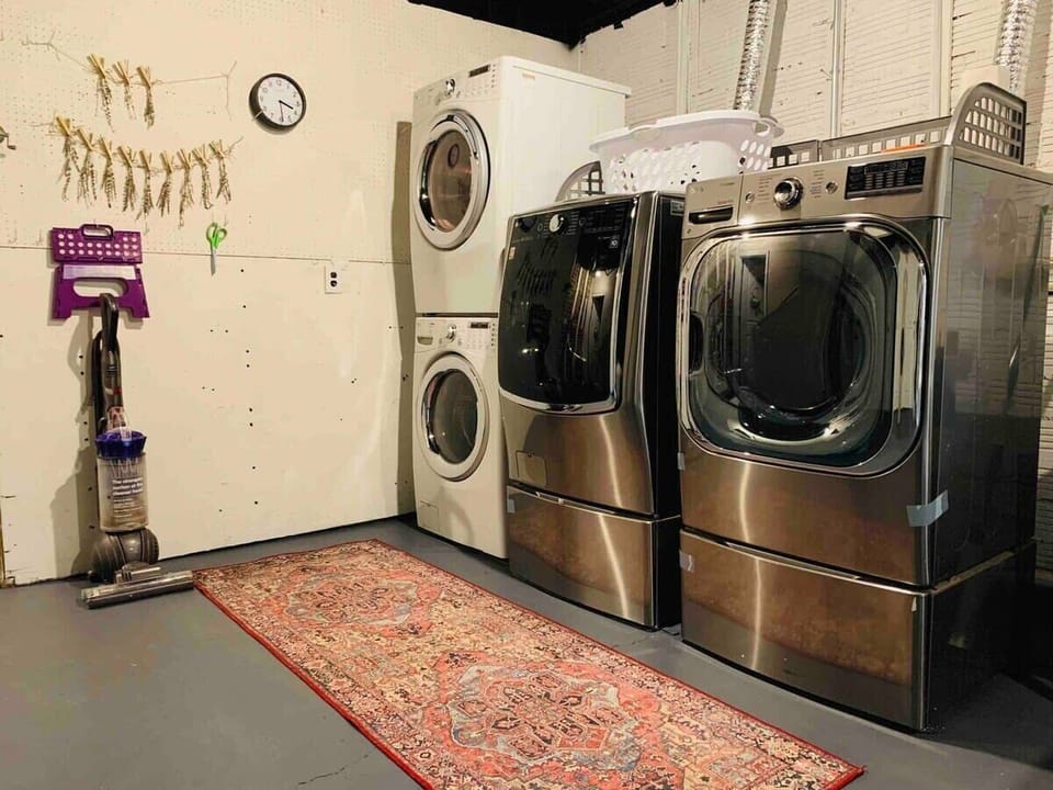 Laundry Room with Modern Appliances