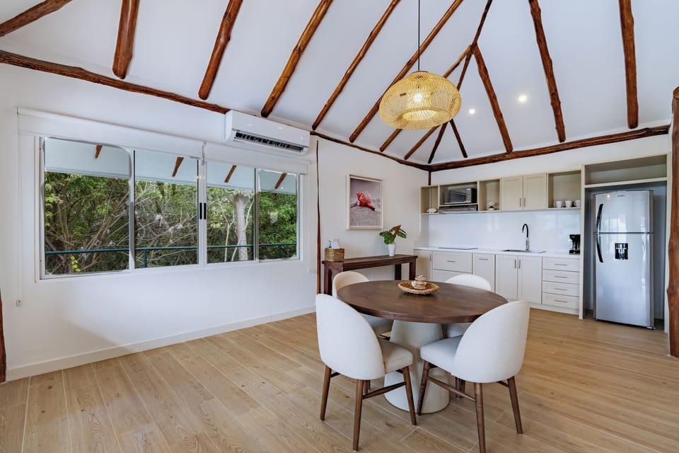 Luxury Villa | Private kitchen | Shared fridge, microwave