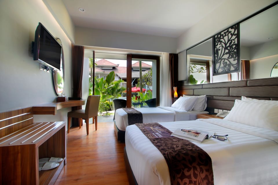 Deluxe With Balcony - 1 Double Bed or 2 Single Beds | Minibar, in-room safe, desk, soundproofing