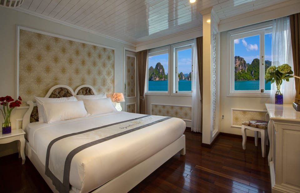 Junior Double or Twin Room, Multiple Bedrooms, Bathtub, Ocean View | Room amenity