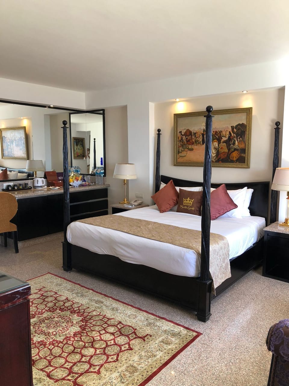 Luxury Suite, Beach View | Bathroom | Combined shower/tub, free toiletries, hair dryer, bathrobes