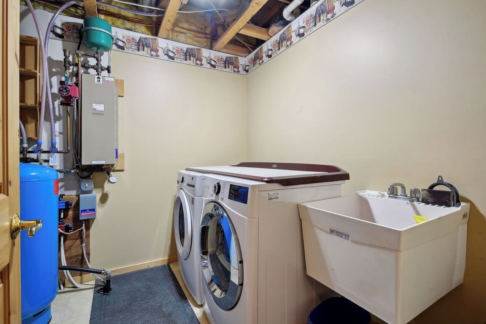 Washer and dryer available for guest use