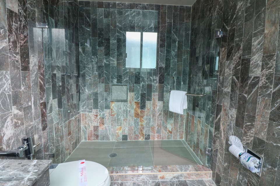Shower, towels