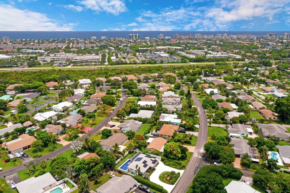 Aerial view