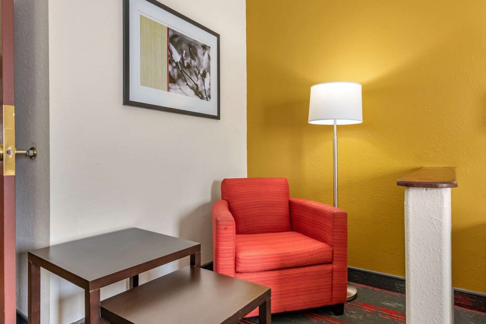 Standard Room, 1 King Bed, Non Smoking | Desk, laptop workspace, blackout drapes, soundproofing