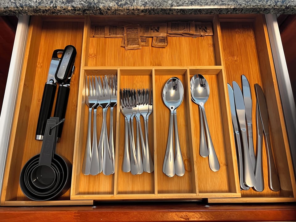 Utensils and kitchen gadgets for all kinds of cooking and convenience.