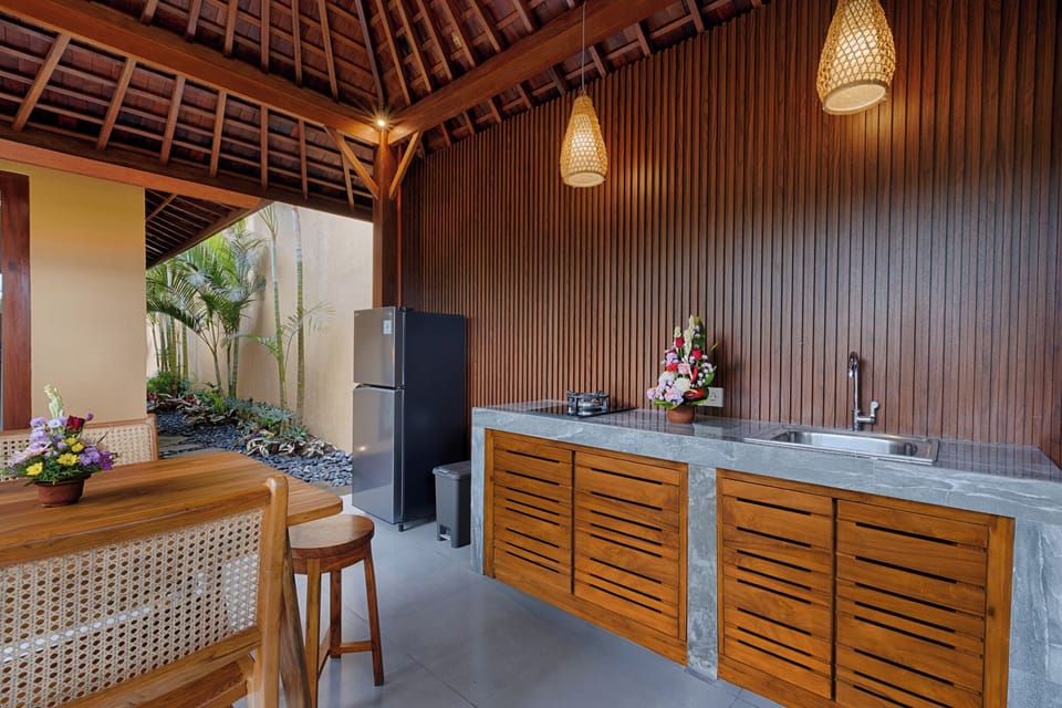 Premier One Bedroom Pool Villa (Free 1x Floating Breakfast or Minibar) | Private kitchen | Electric kettle