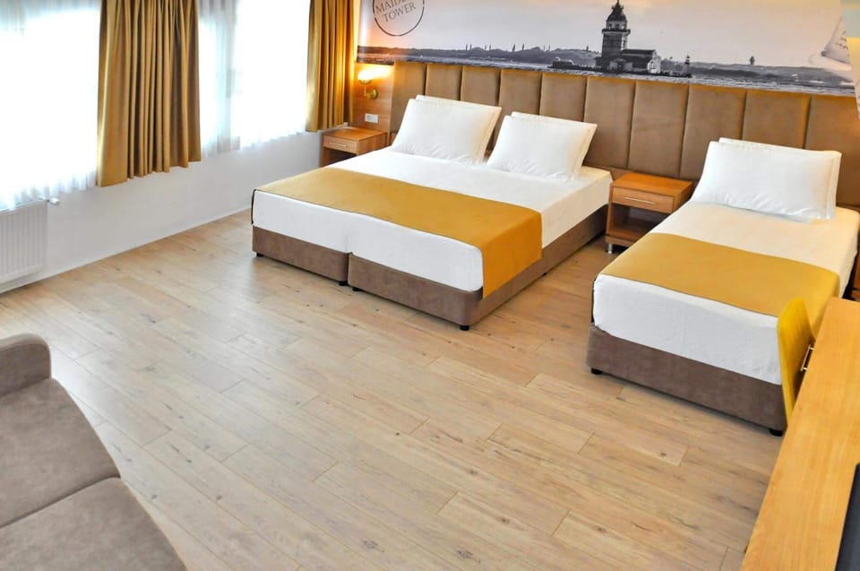 Premium bedding, minibar, in-room safe, soundproofing