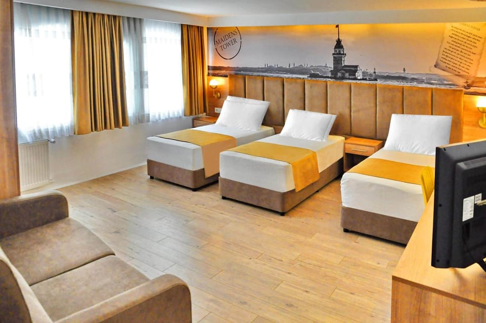 Premium bedding, minibar, in-room safe, soundproofing