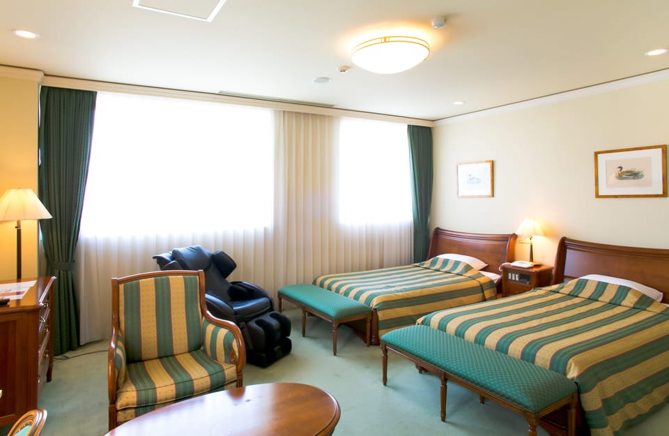 Executive Twin Room | Desk, iron/ironing board, free WiFi, bed sheets