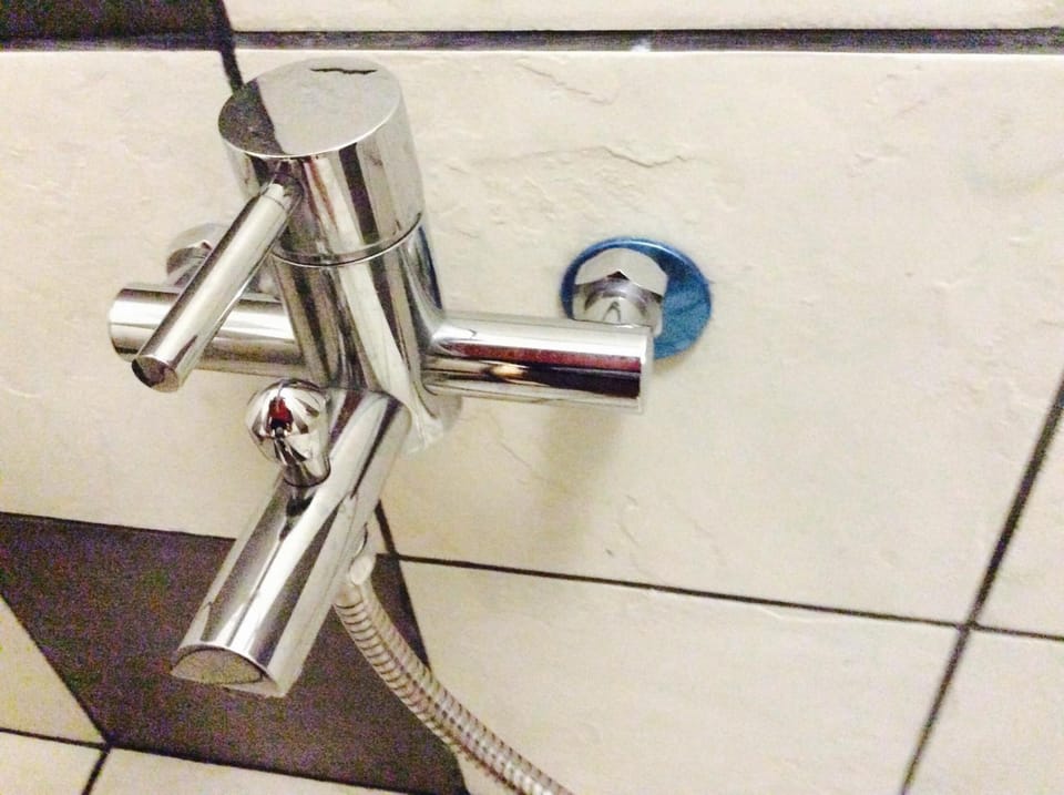 Shower, hair dryer