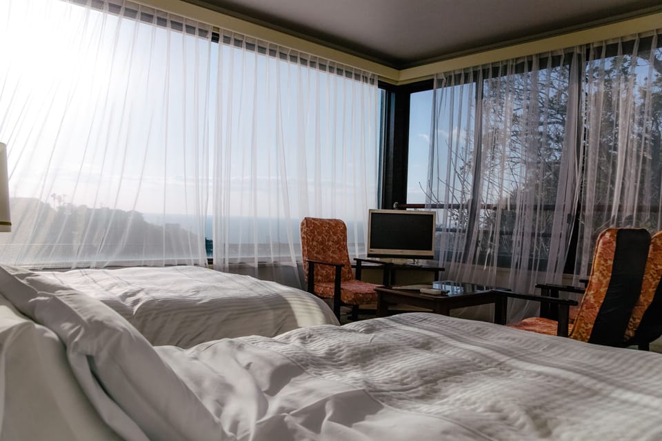 Japanese Western Style Suite, Ocean View, with Private Open-air Bath | In-room safe, WiFi (free)
