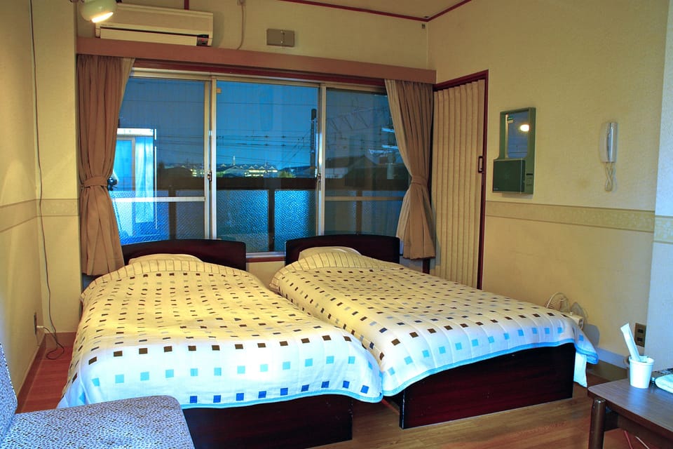 Twin Room, Non Smoking (2 SingleBeds) | Desk, iron/ironing board (on request), WiFi (free)