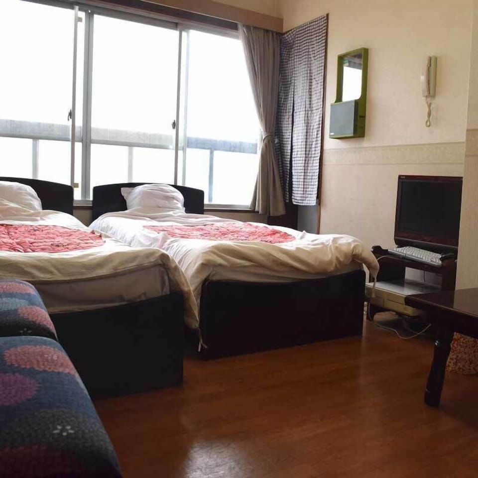 Twin Room, Non Smoking (2 SingleBeds) | Desk, iron/ironing board (on request), WiFi (free)