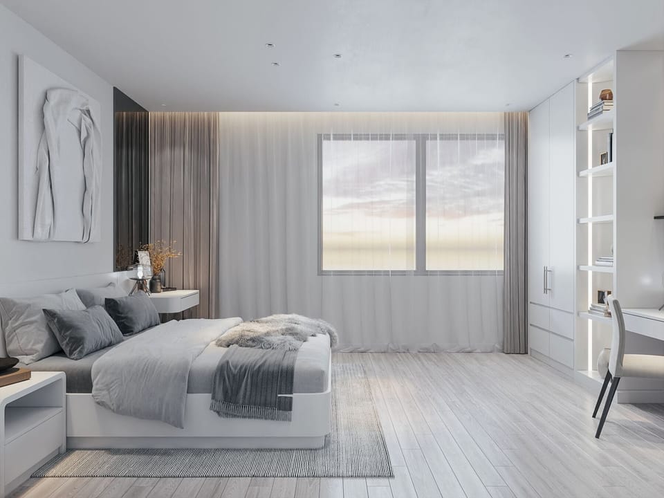 Modern / Classical Premium Apartment (2pax) | Minibar, in-room safe, desk, laptop workspace