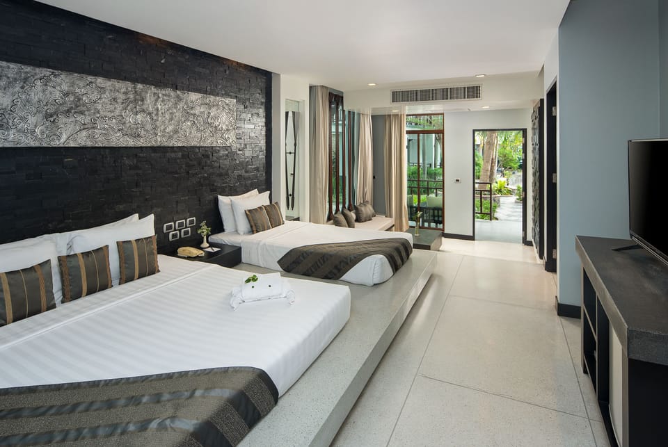 Premium Villa Pool View | Minibar, in-room safe, soundproofing, free cribs/infant beds