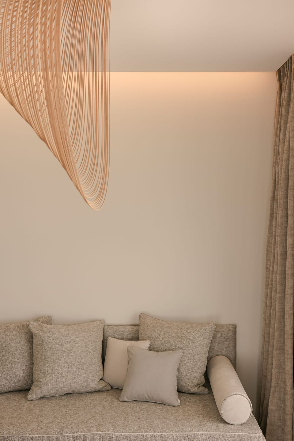 Panoramic Suite, 1 Bedroom, Sea View | Living area | TV