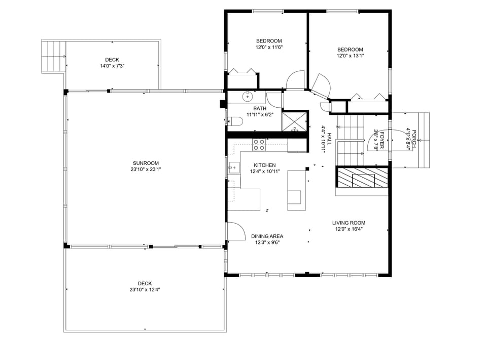2nd level floorplan