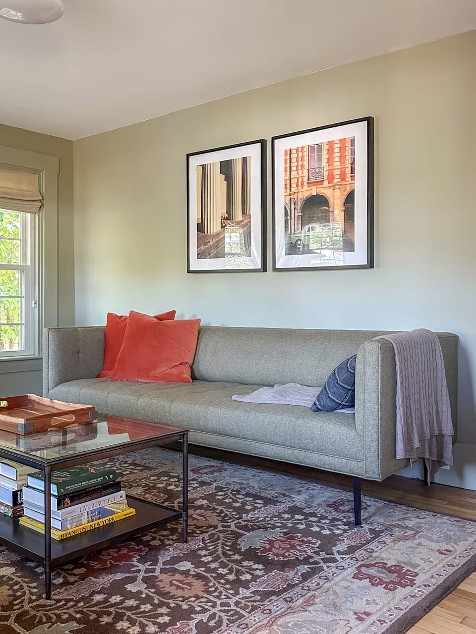 Original artworks are featured throughout the home.