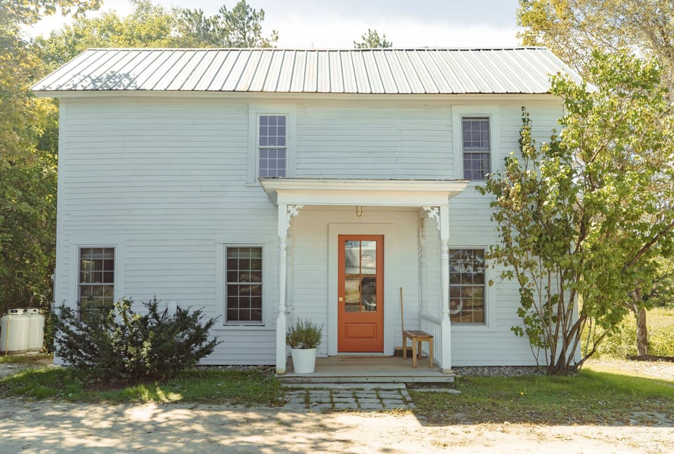 Front of 1 Grove.