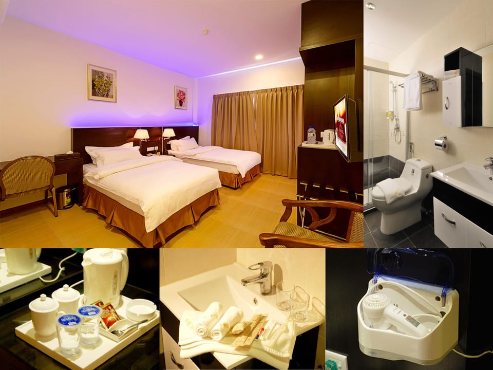 Deluxe Twin Room | Minibar, in-room safe, desk, free WiFi