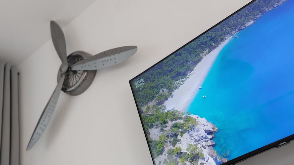 Deluxe Studio, Balcony, Park View | Television