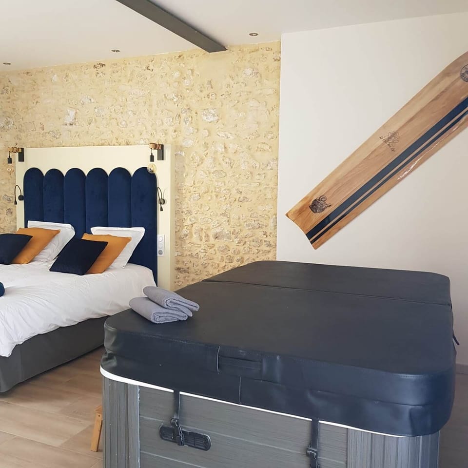 Vue depuis le jacuzzi chambre 2 - 18 08 2023