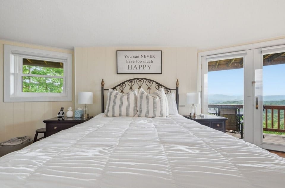 Master Bedroom with comfortable bedding