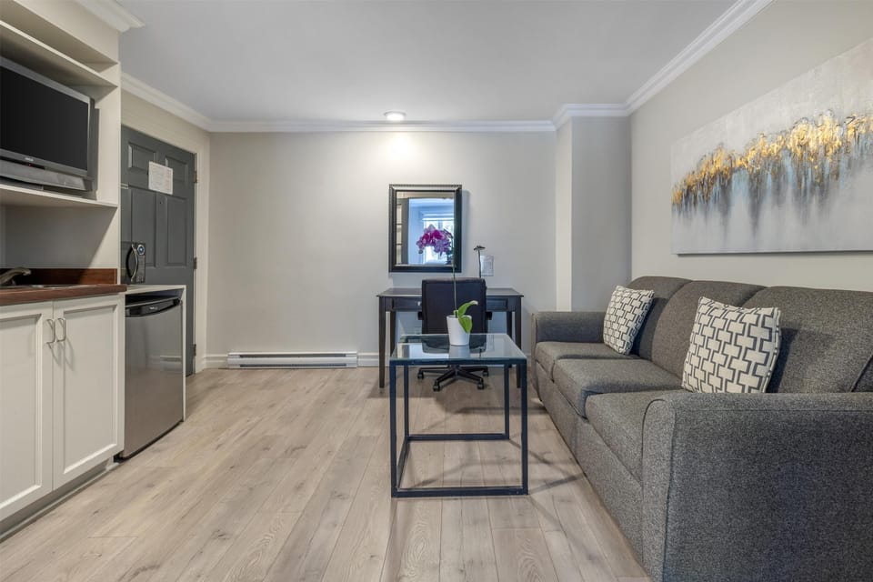 Laptop workspace, iron/ironing board, rollaway beds, WiFi