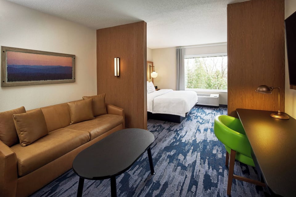 Room, 1 King Bed with Sofa bed | Premium bedding, individually decorated, individually furnished, desk