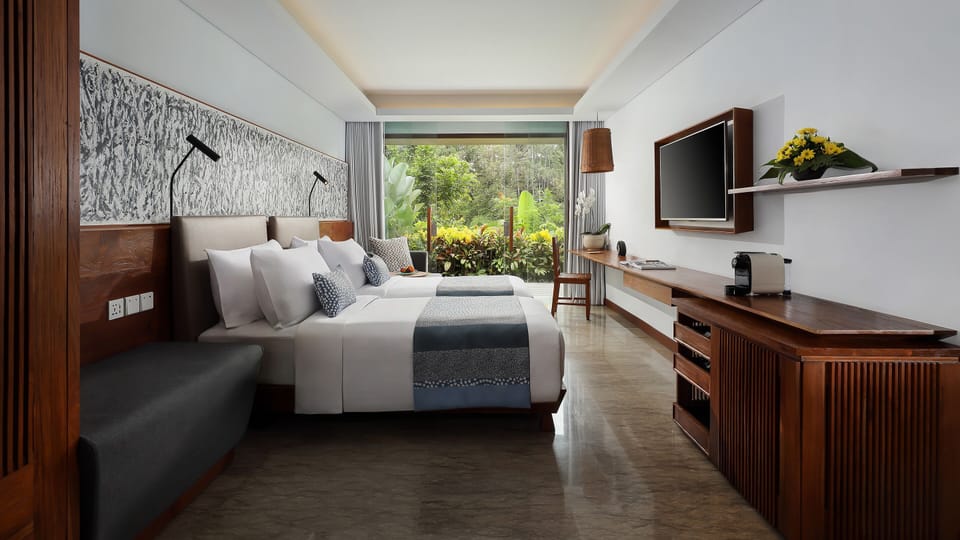 Heavenly Two Bedrooms Pool Villa with Butler Service | Premium bedding, minibar, in-room safe, individually decorated