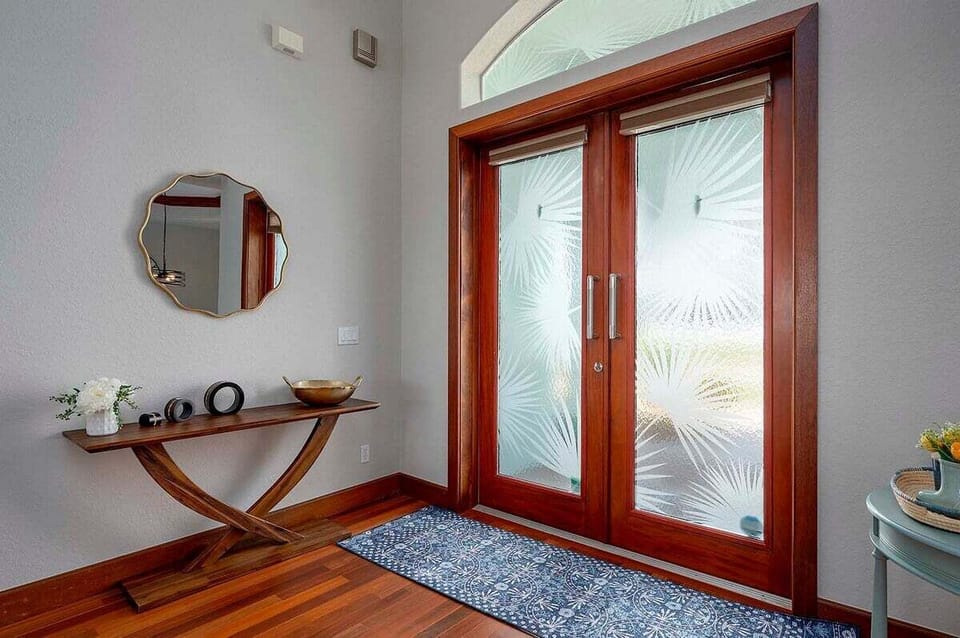 Front Entrance with Glass Doors