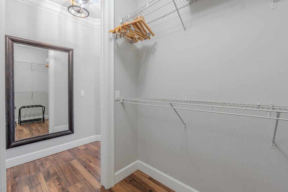 Primary Suite with Walk in Closet