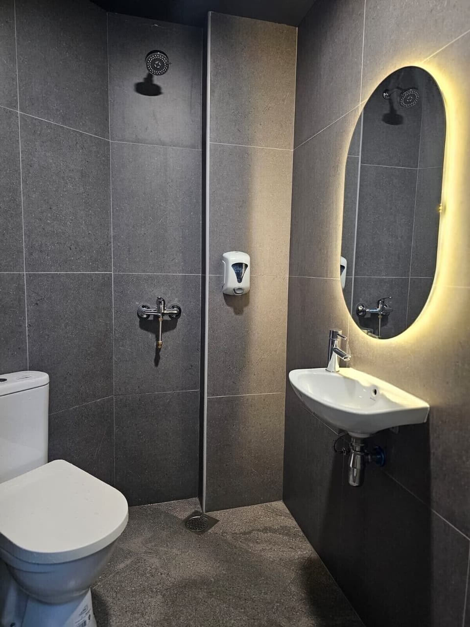 Shower, free toiletries, hair dryer (on request), bidet