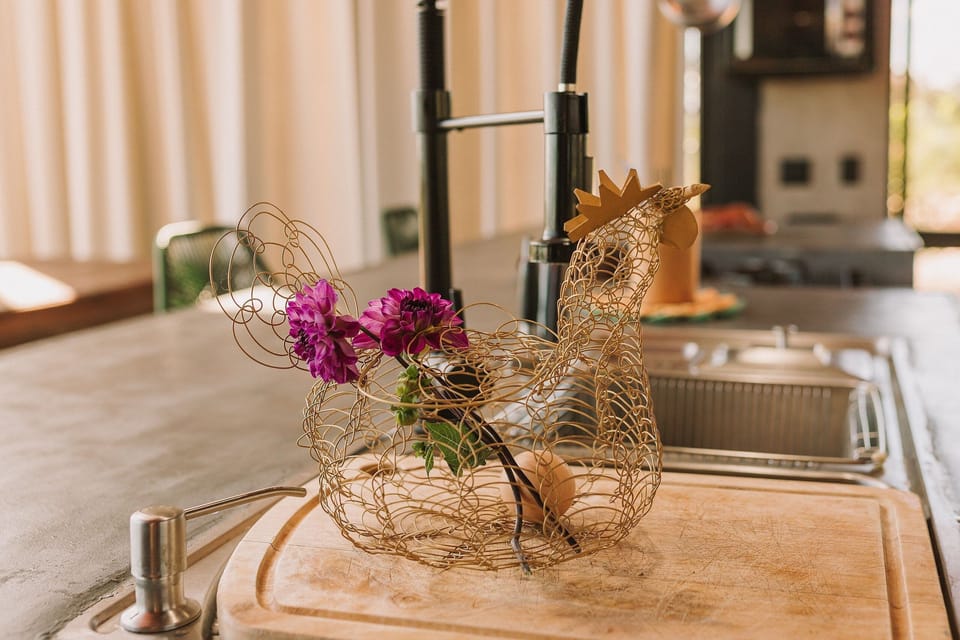 Villa | Private kitchen | Full-size fridge, blender, griddle, cookware/dishes/utensils