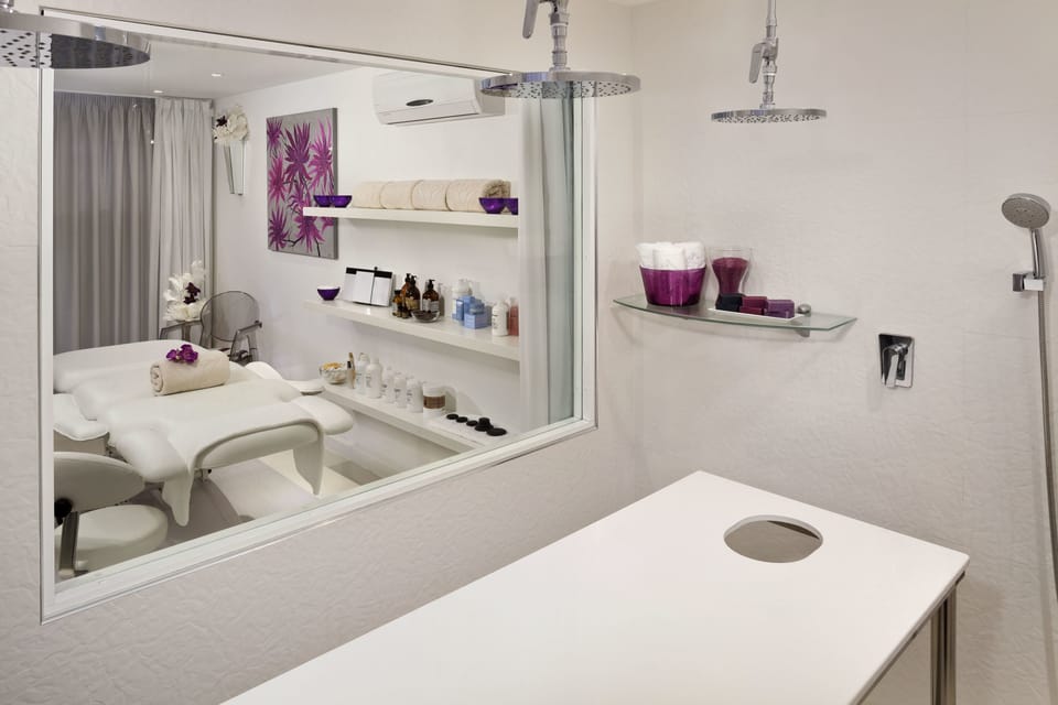 Body treatments, hydrotherapy, body wraps, body scrubs, facials