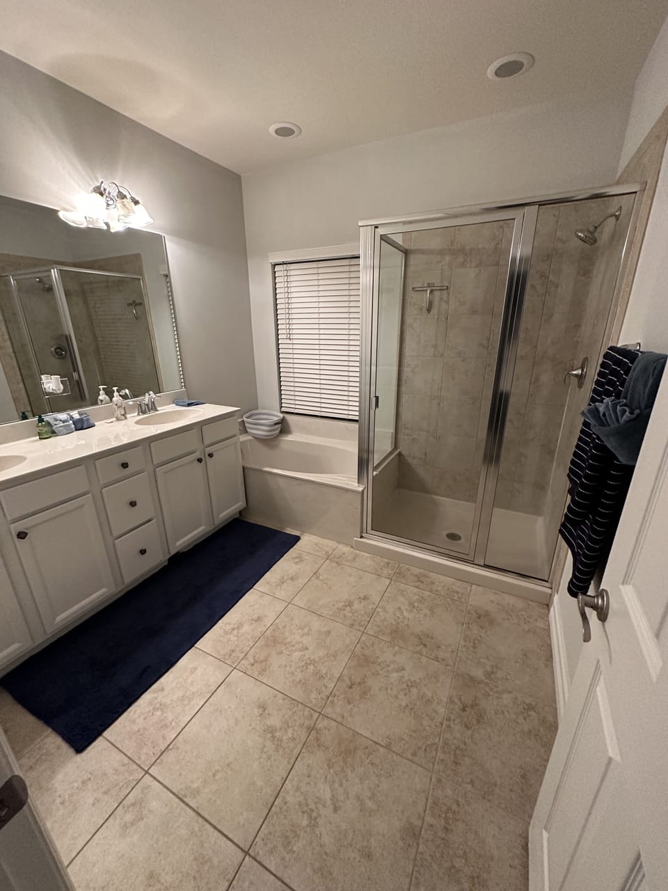 Master bath and tub
