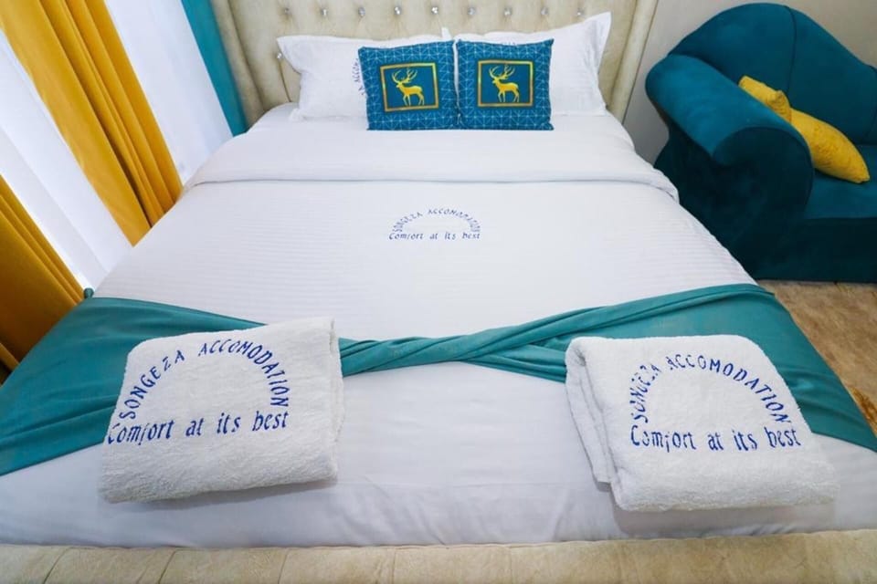 Free WiFi, bed sheets