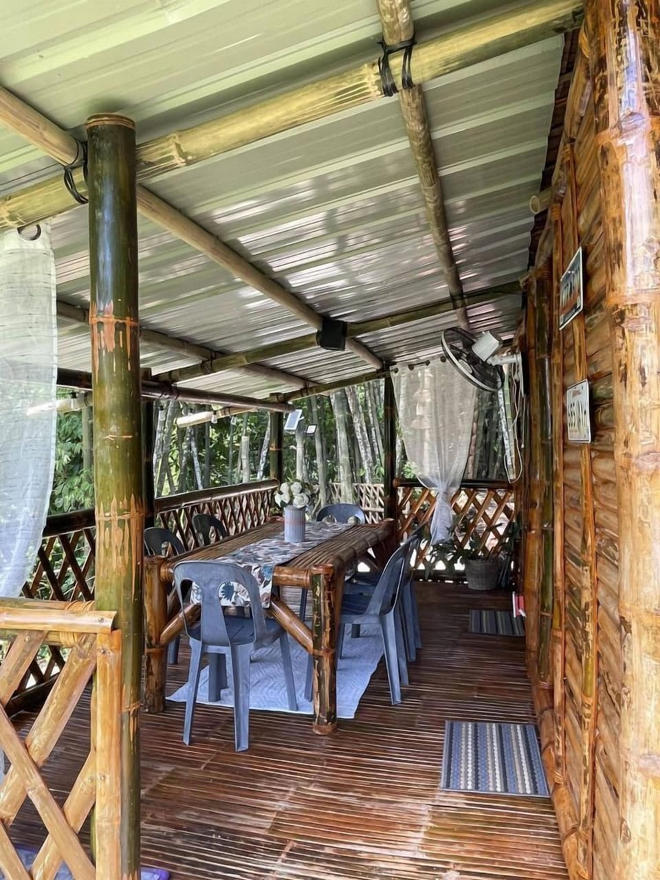 Kubo Dining Area from the Kubo Entrance Right Side