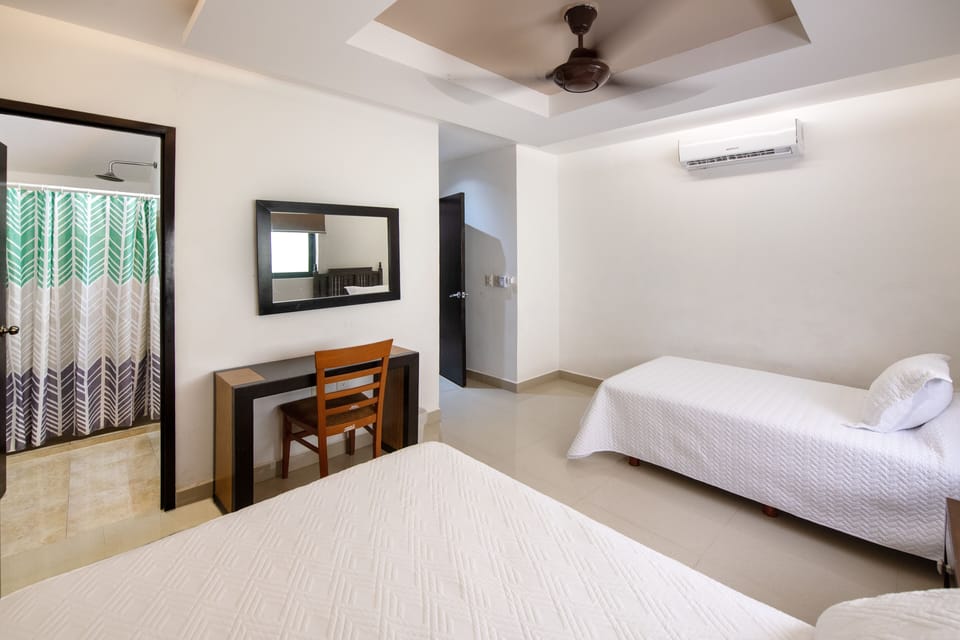 Family Apartment | 4 bedrooms, desk, iron/ironing board, free WiFi
