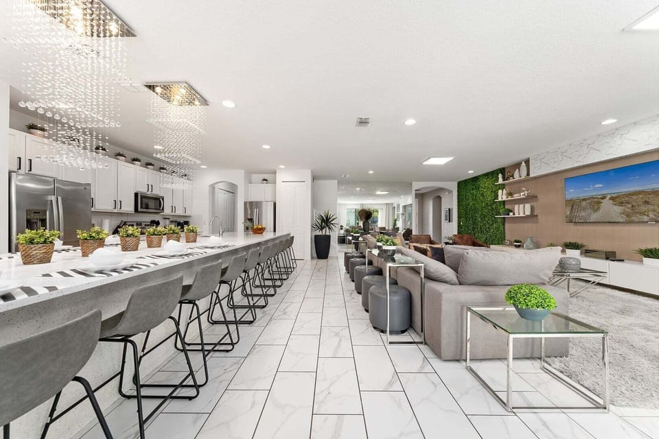 Our vacation rental offers the ideal space for large groups of friends & family.
