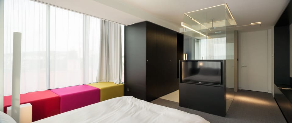 Premium bedding, memory foam beds, minibar, in-room safe
