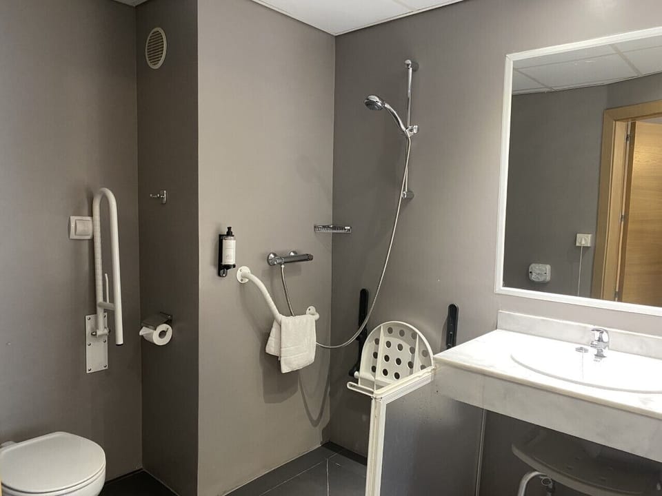 Room, 2 Twin Beds, Accessible | Desk, laptop workspace, blackout drapes, iron/ironing board (on request)