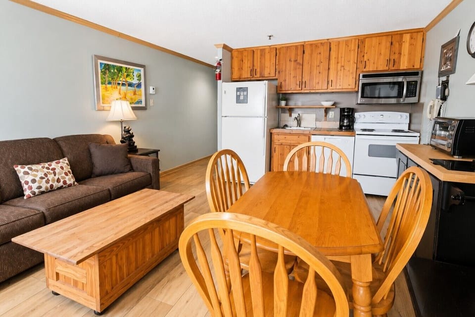 Seating for four at dining room table