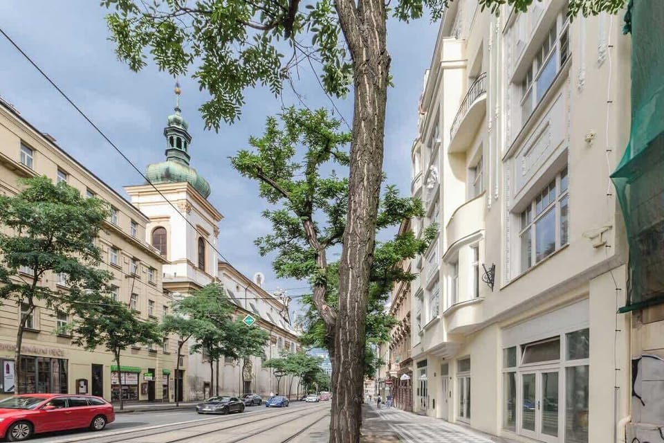 Street view - the building where is your apartment is on the right side