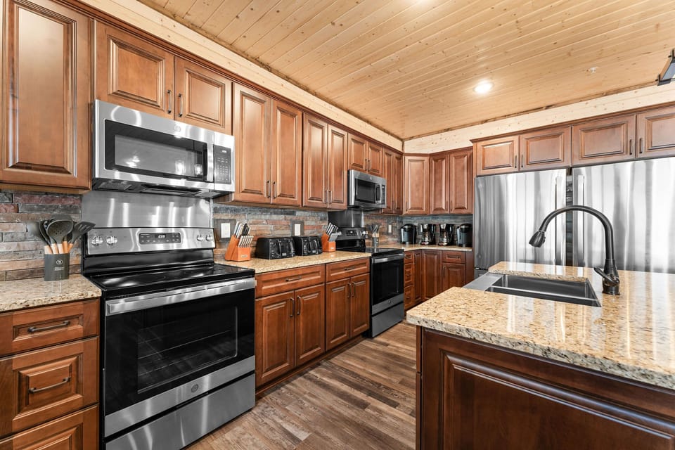 Huge kitchen