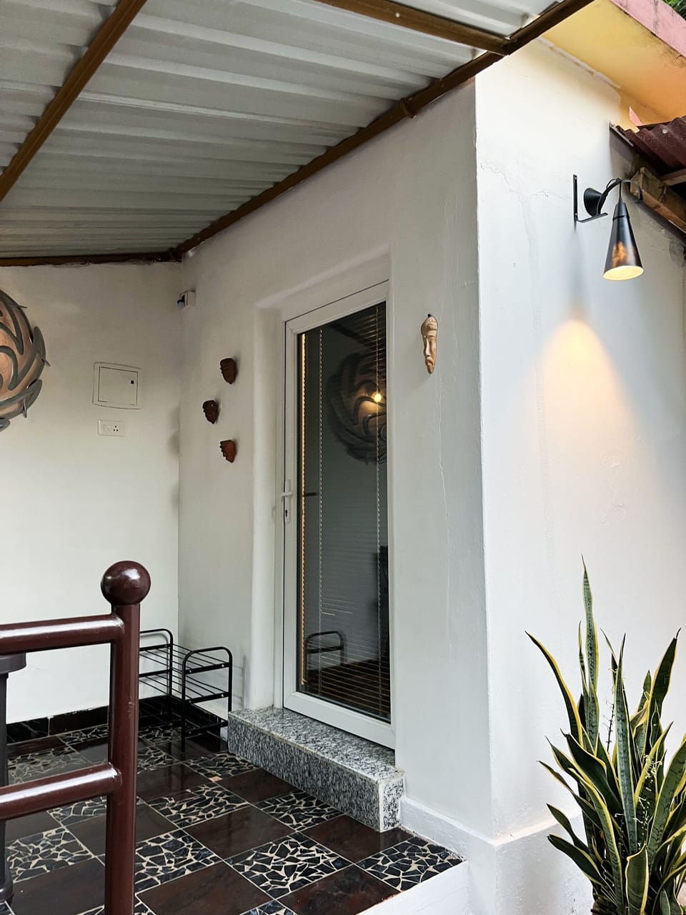 Room door entry